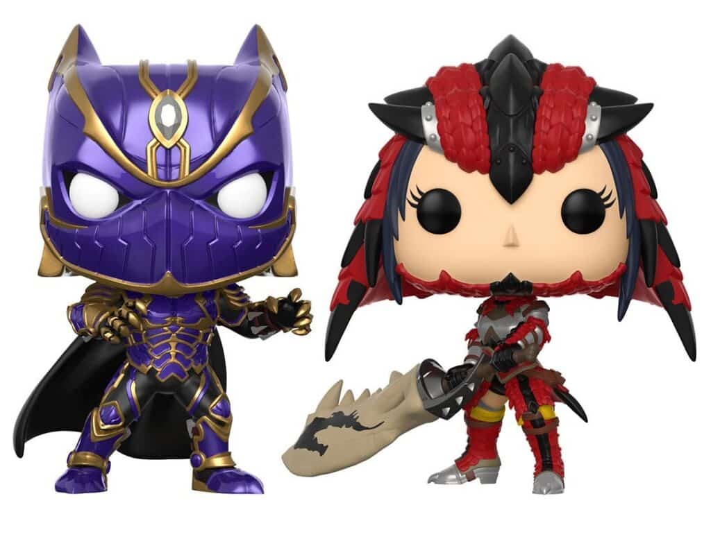 POP! Figura 2-PACK: CAPCOM VS. MARVEL: BLACK PANTHER VS MONSTER HUNTER