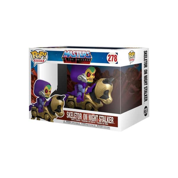 FUNKO POP RIDES: MOTU- SKELETOR W/ NIGHT STALKER