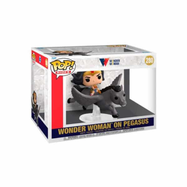 FUNKO POP RIDE SUPER DELUXE: WW 80TH - WW ON PEGASUS