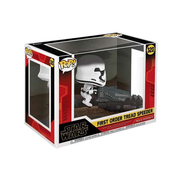 FUNKO POP MOVIE MOMENT: STAR WARS EP 9 - FIRST ORDER TREAD SPEEDER