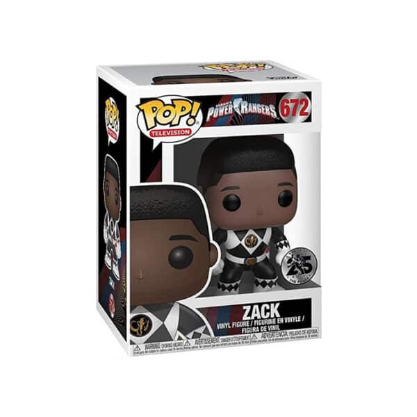 FUNKO POP POWER RANGERS: ZACK BLACK RANGER