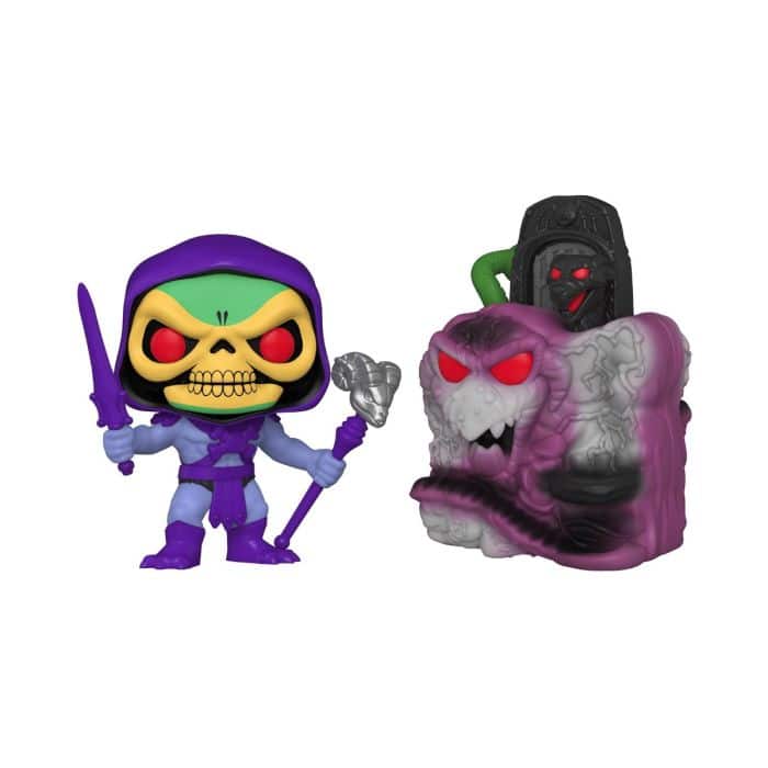 FUNKO POP TOWN: MOTU - SNAKE MOUNTAIN W/ SKELETOR