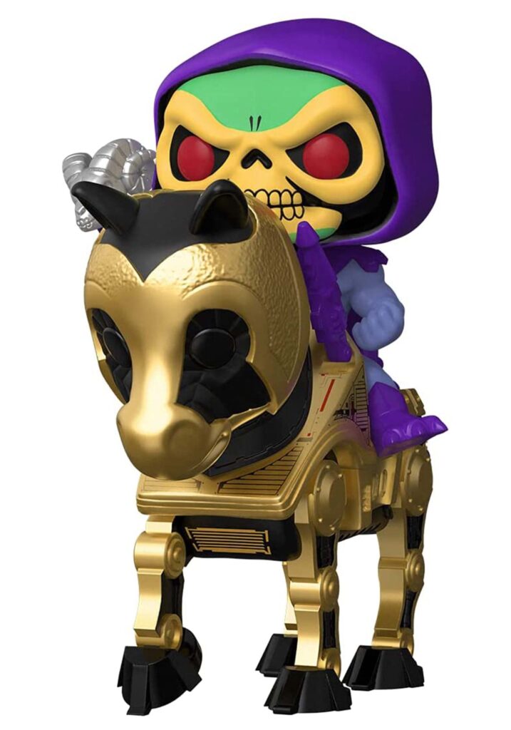 FUNKO POP RIDES: MOTU- SKELETOR W/ NIGHT STALKER