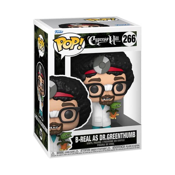 Funko Pop Rocks: Cypress Hill- B Real (dr. Greenthumb) #266 - ספיישל אדישן