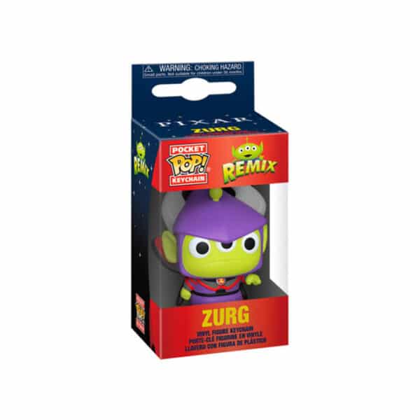 FUNKO POP! KEYCHAIN: PIXAR ALIEN REMIX - ZURG