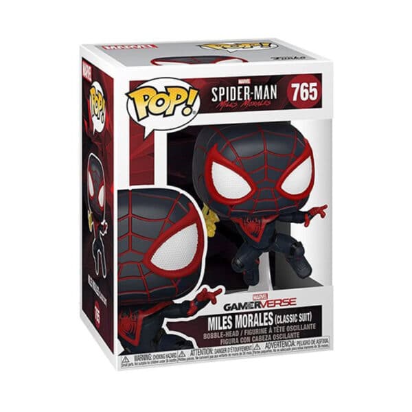 Funko Pop Games: Miles Morales - Miles Morales (Classic Suit) #765